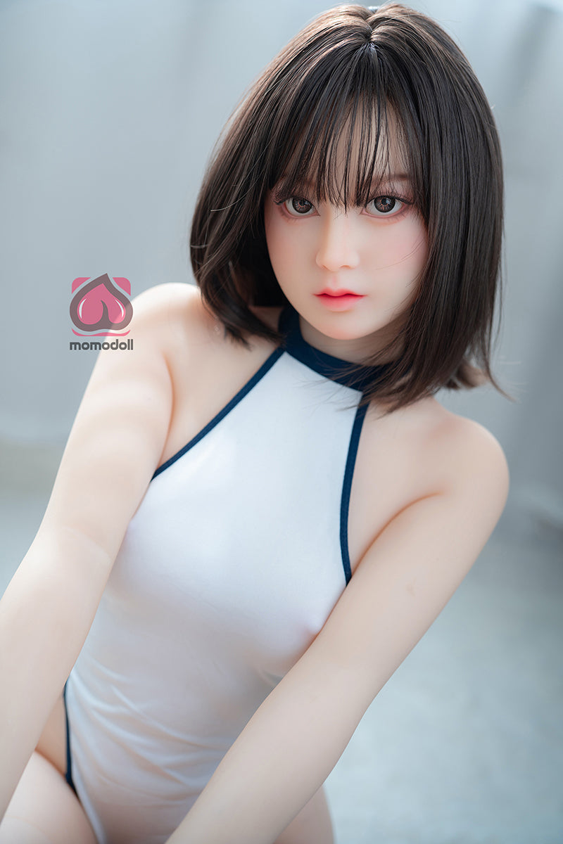 150cm Aカップ シリコンヘッド+TPEボディ 可愛いラブドール MM205 乃々歌Nonoka