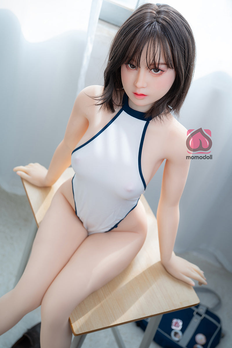 150cm Aカップ シリコンヘッド+TPEボディ 可愛いラブドール MM205 乃々歌Nonoka
