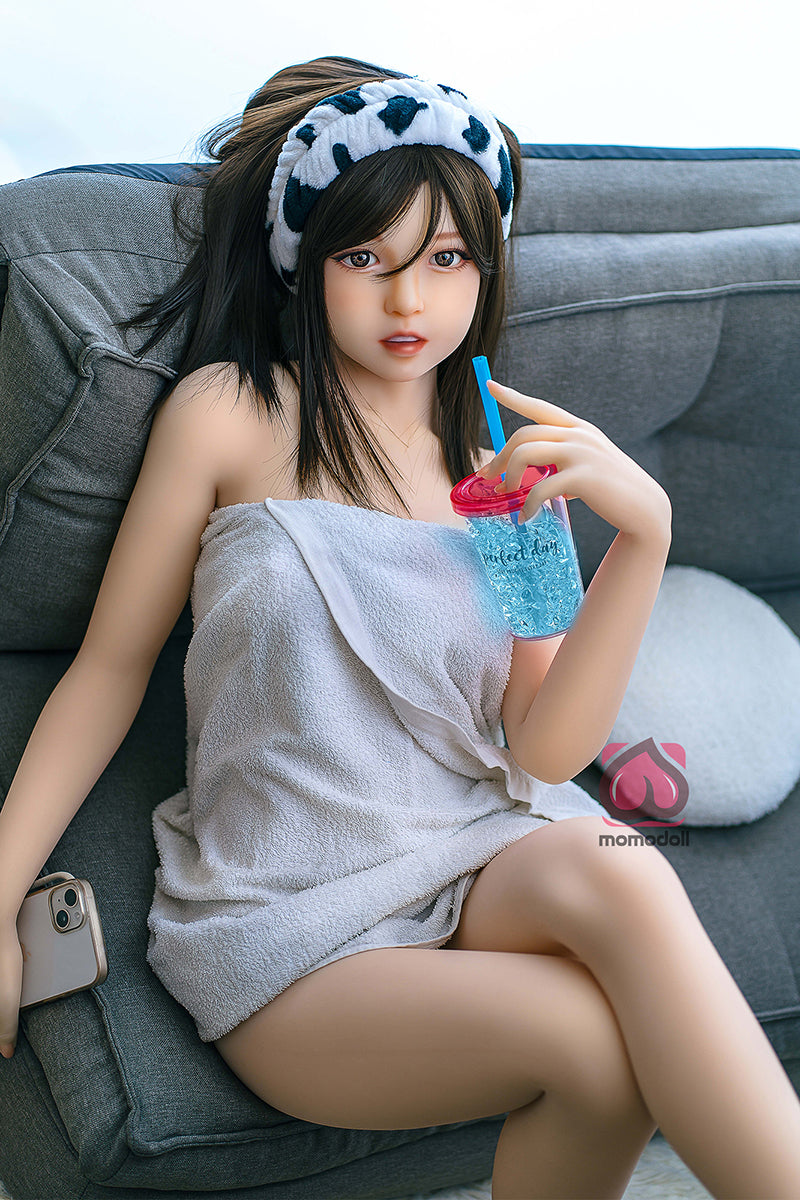 150cm Aカップ シリコンヘッド+TPEボディ 可愛いラブドール MM207 千尋Chihiro