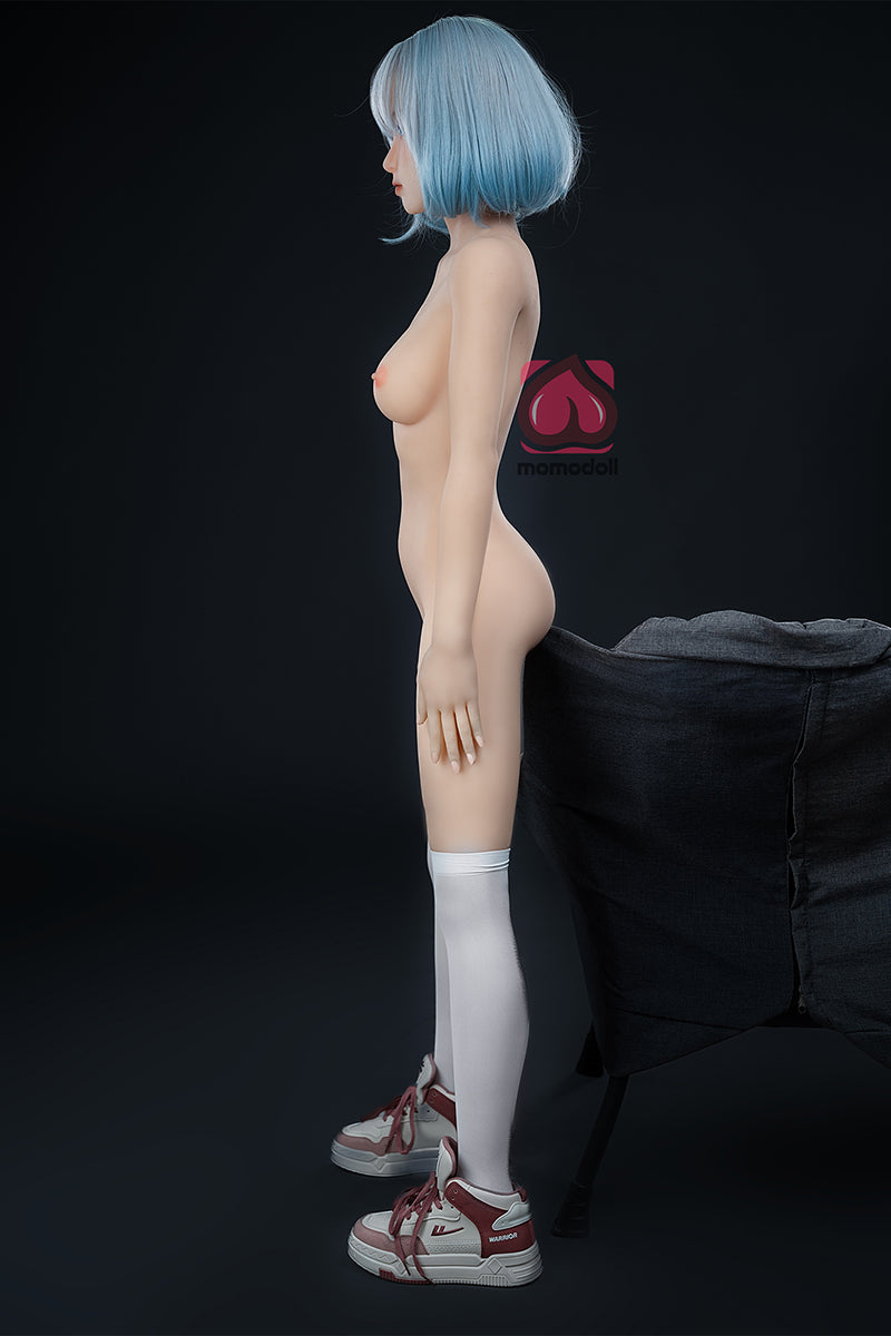 150cm Aカップ シリコンヘッド+TPEボディ 可愛いラブドール MM211 玲奈Rena