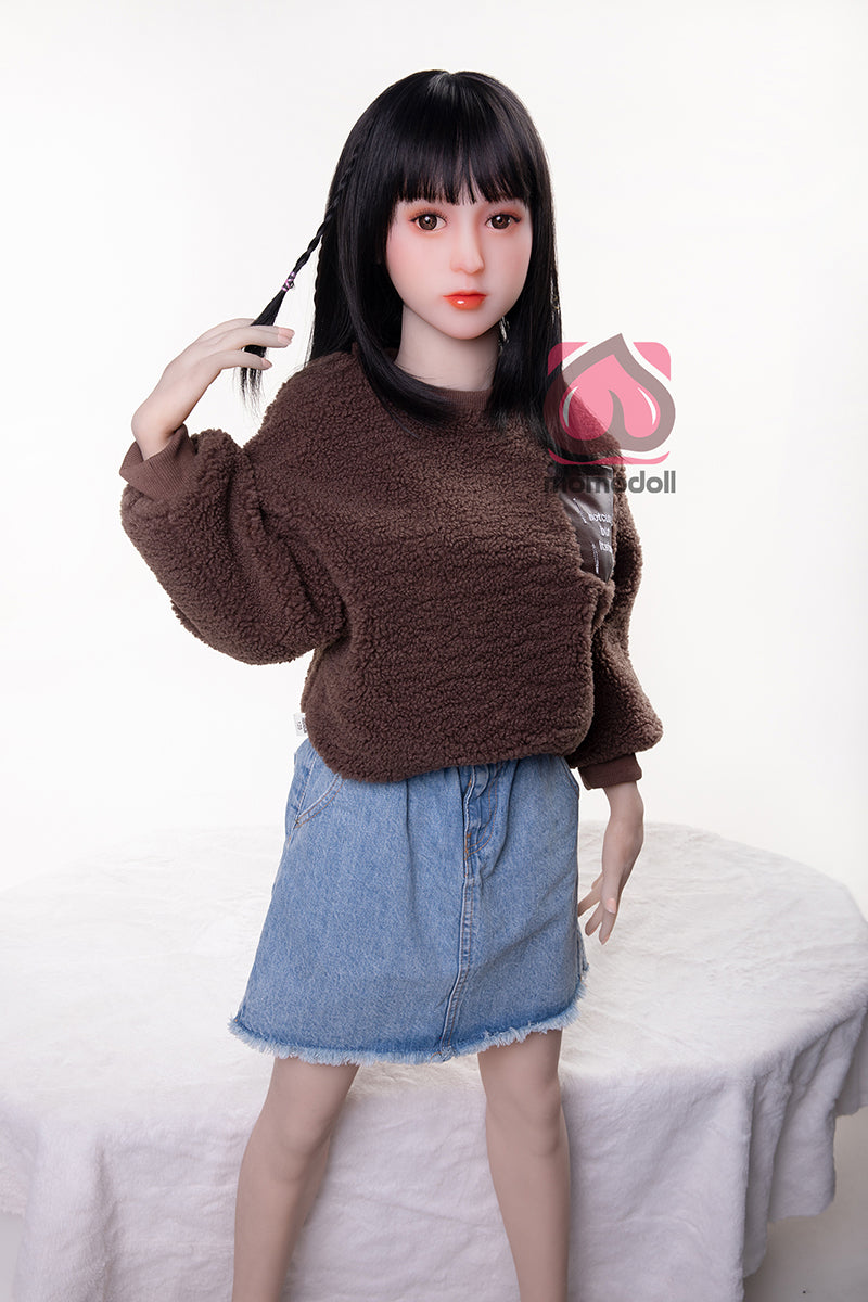 138cm Cカップ シリコンヘッド+TPEボディ 中乳ラブドール MM050 美奈子みなこ