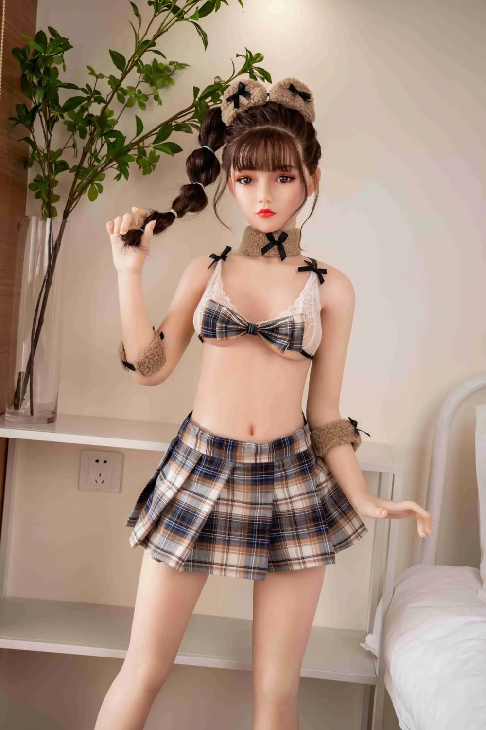 148cm Cカップ TPEボディ+シリコンヘッド 美しいバスト リアル感抜群ラブドール Johanna - Mikidoll - ラブドール通販専門店