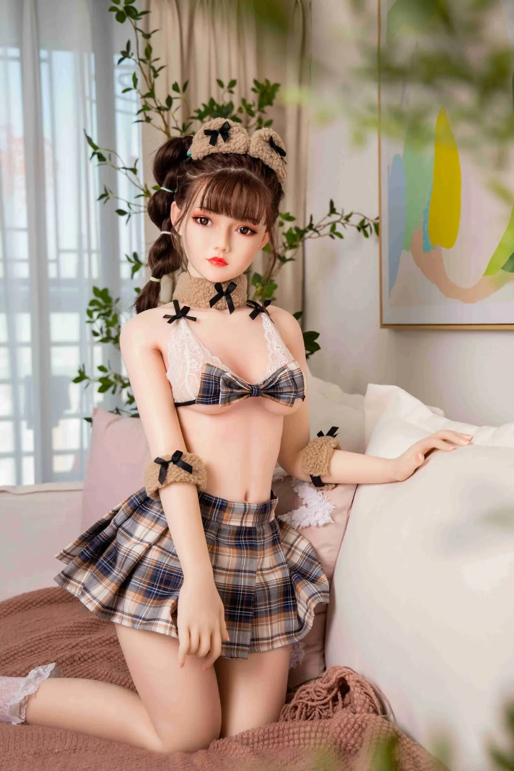 148cm Cカップ TPEボディ+シリコンヘッド 美しいバスト リアル感抜群ラブドール Johanna - Mikidoll - ラブドール通販専門店