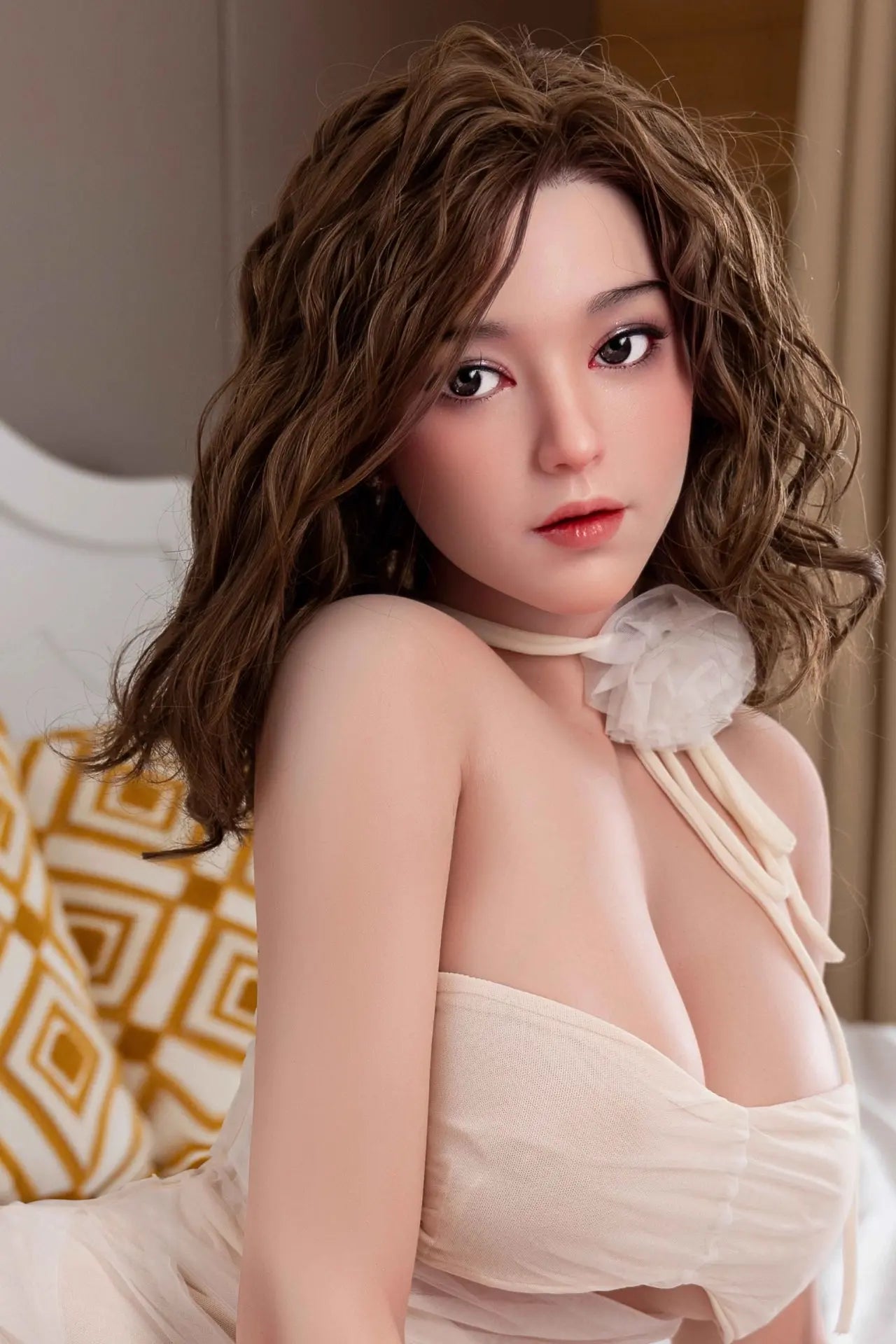 168cm Eカップ TPEボディ+シリコンヘッド 美しい巨乳 セクシーリアルラブドール Kora - Mikidoll - ラブドール通販専門店