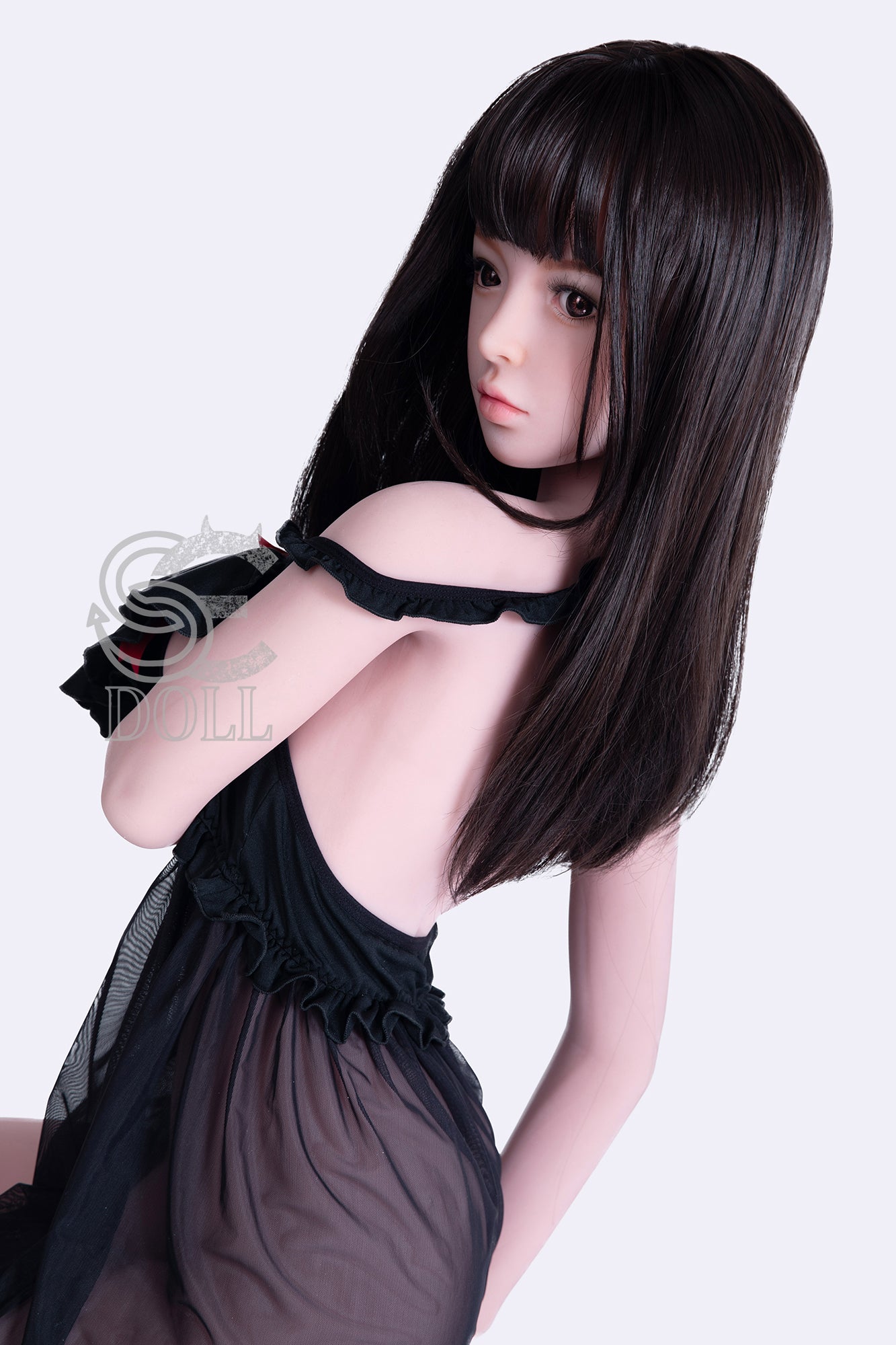 151cm Eカップ STPE製 可愛いラブドール 良乳 Mika.A