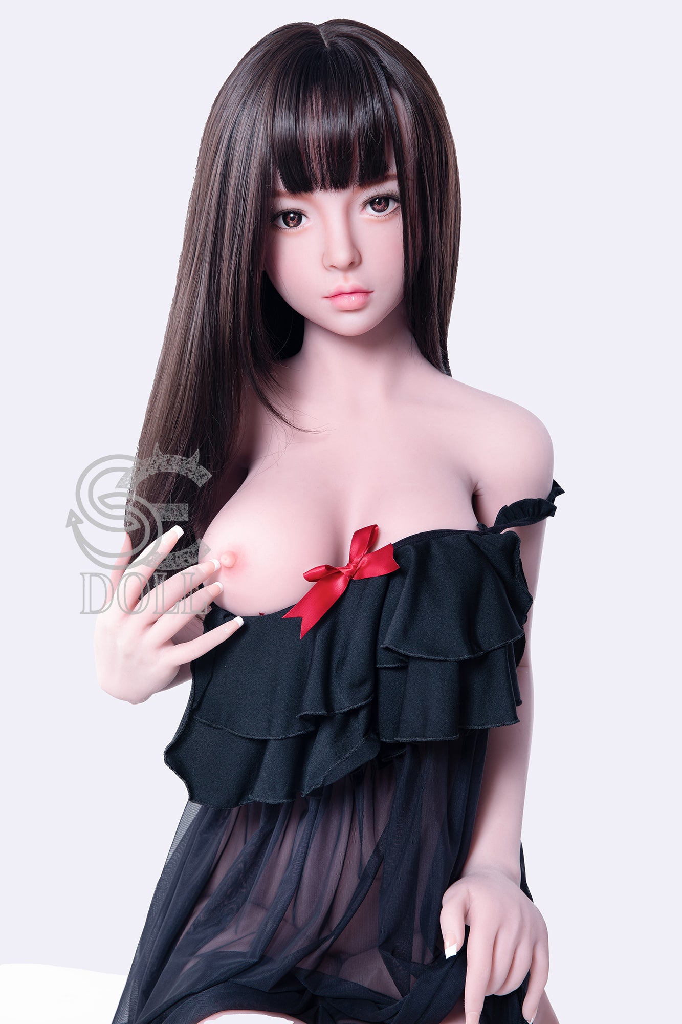 151cm Eカップ STPE製 可愛いラブドール 良乳 Mika.A