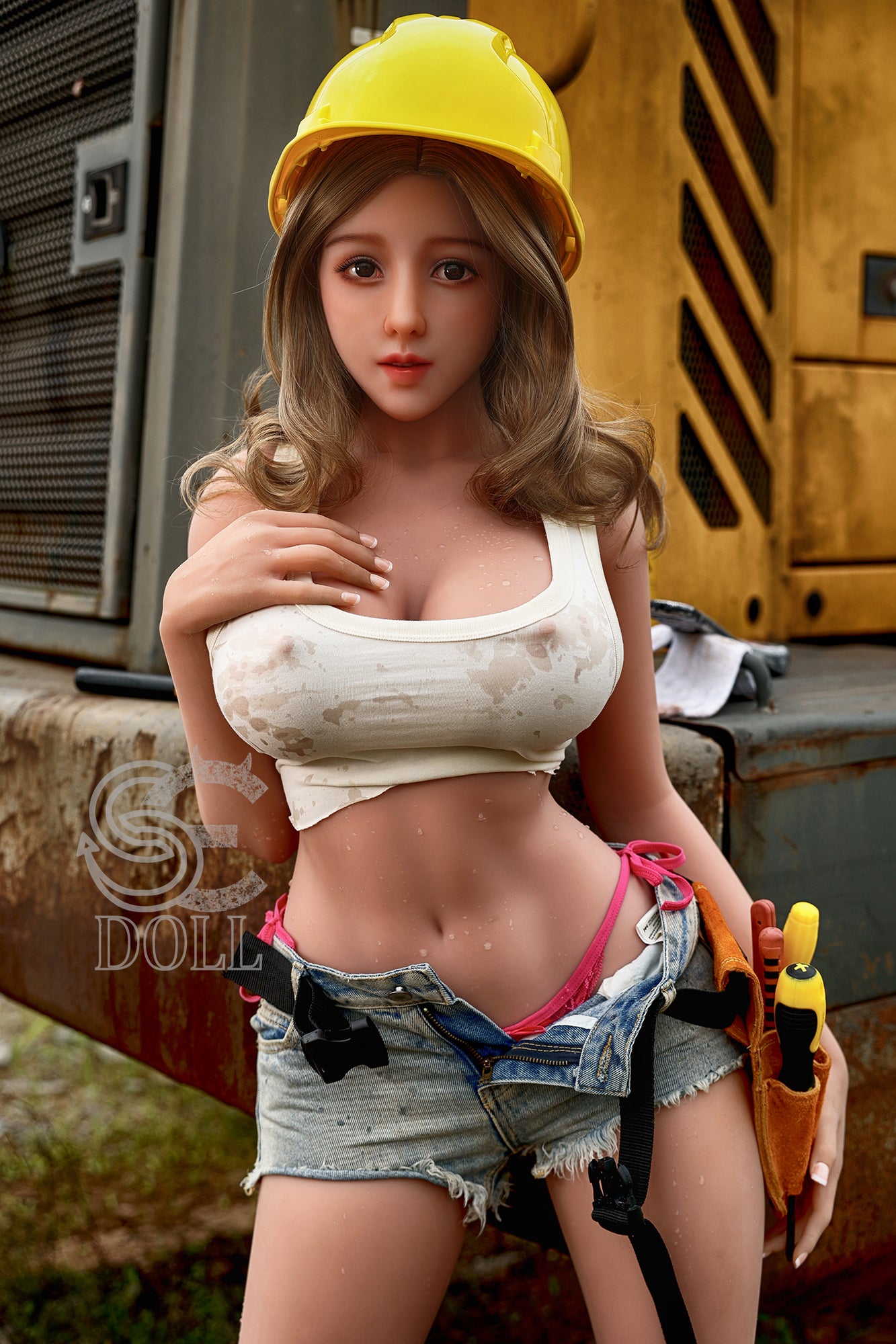 157cm Hカップ STPE製 セクシー超乳ラブドール Monica.C (Eunice)