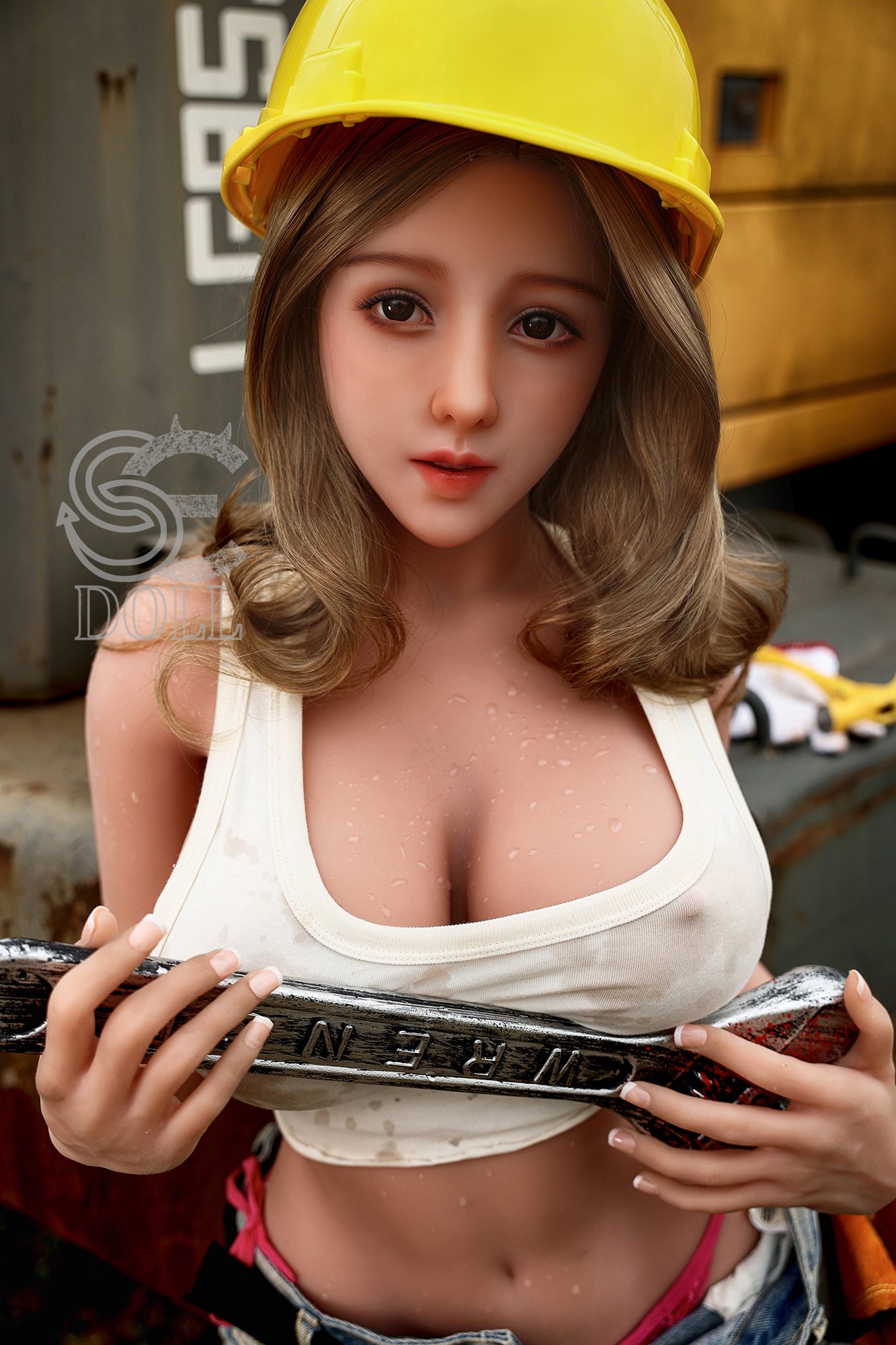 157cm Hカップ STPE製 セクシー超乳ラブドール Monica.C (Eunice)