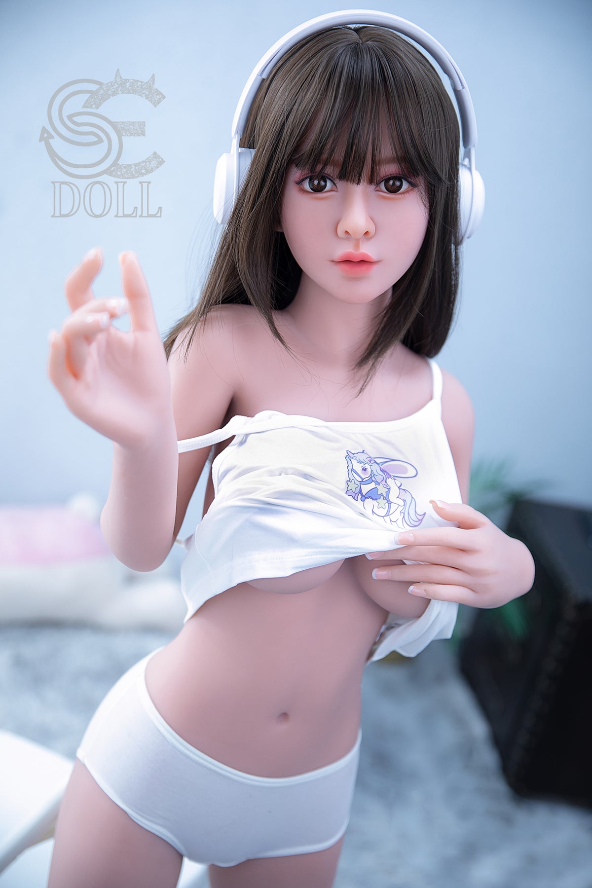 151cm Eカップ STPE製 可愛いラブドール 良乳 Kiko.A (Kaiya)