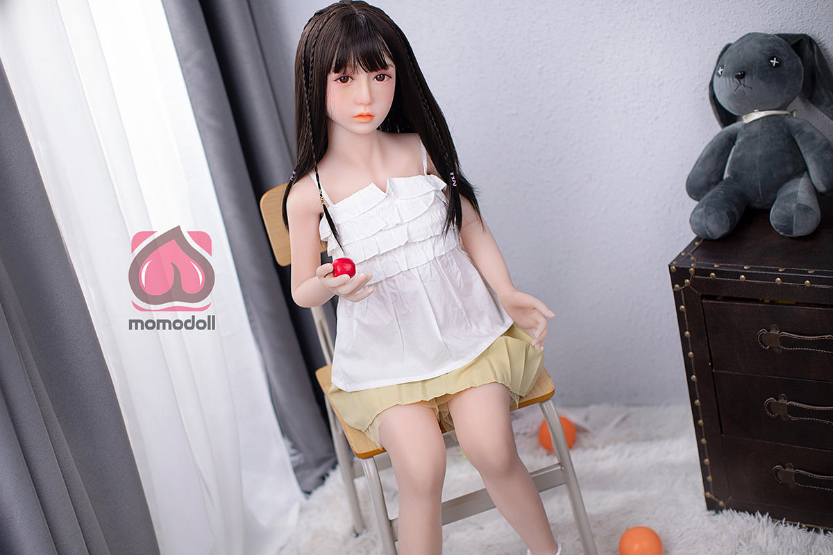 132cm Aカップ シリコンヘッド+TPEボディ 可愛いラブドール MM109 京子みやこ