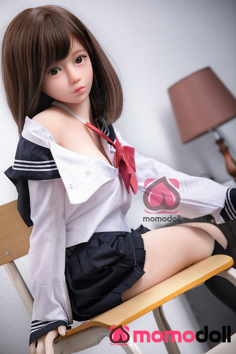 138cm Cカップ シリコンヘッド+TPEボディ 中乳ラブドール MM092 凪なぎ