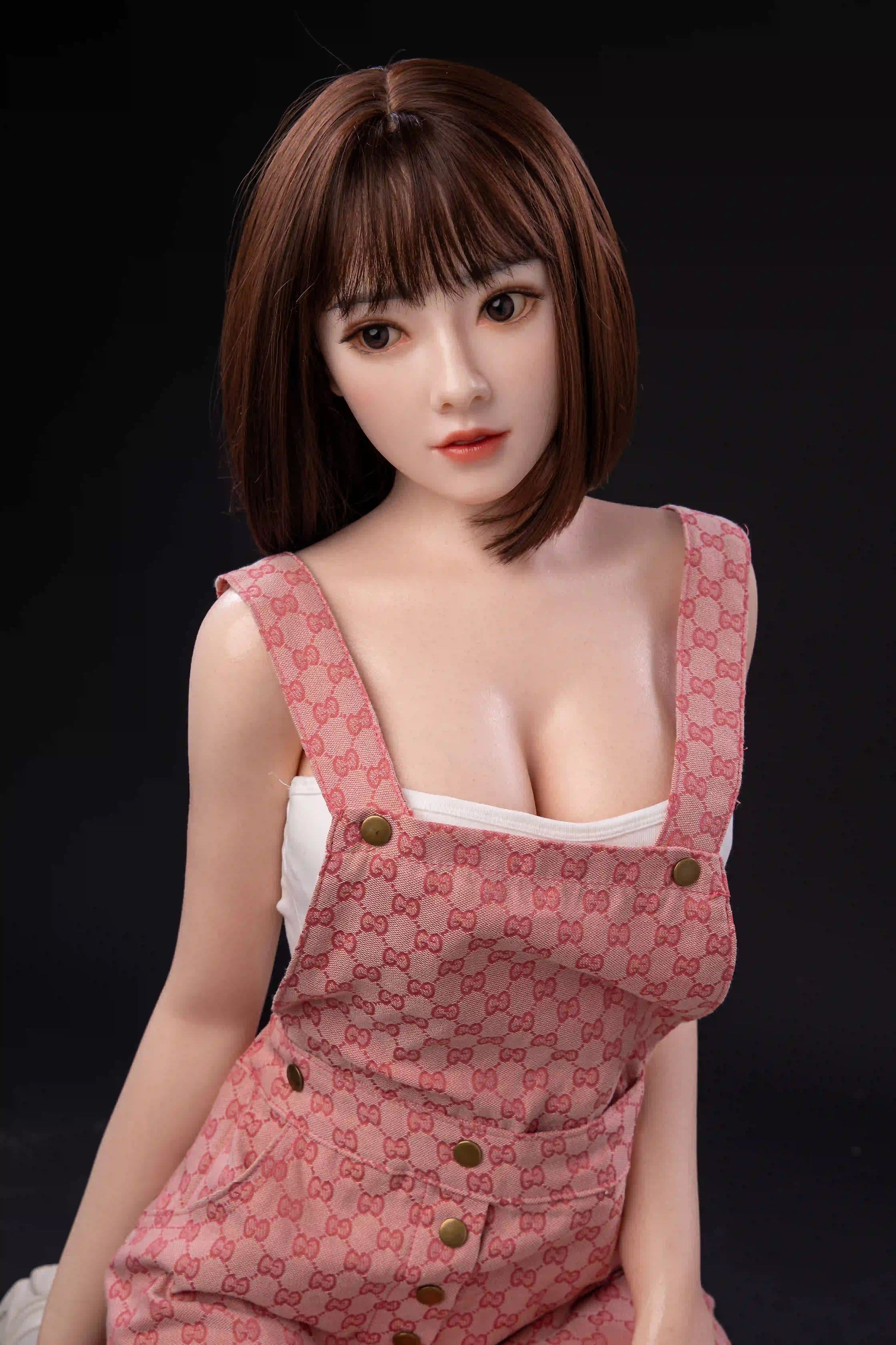 160cm Dカップ フルシリコン 魅力的なバスト 美しい美女ドール He Jing
