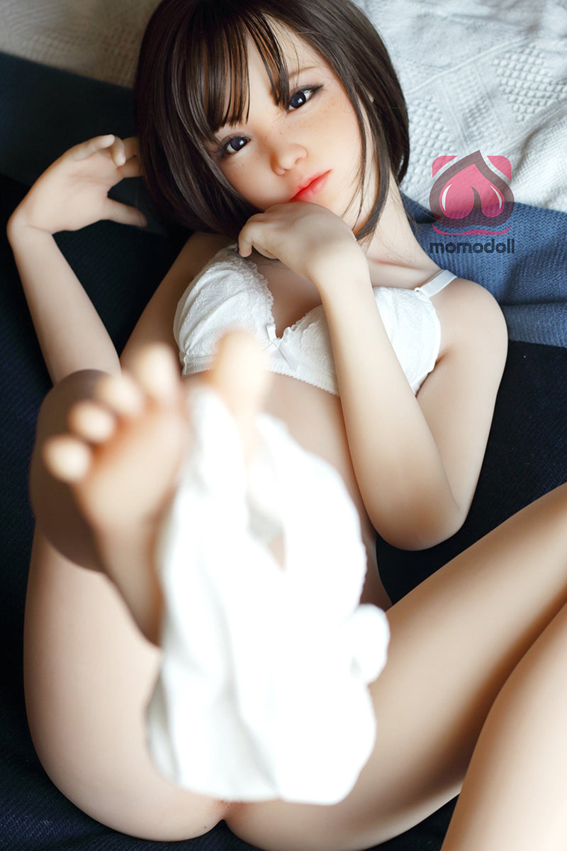 132cm Aカップ シリコンヘッド+TPEボディ 可愛いラブドール MM129 麻衣子まいこ
