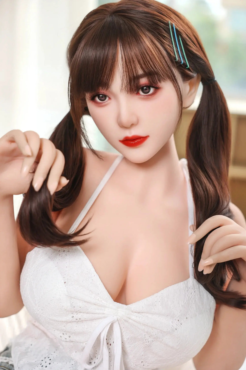 163cm Fカップ TPEボディ+シリコンヘッド 美しい巨乳ラブドール Duan Hong - Mikidoll - ラブドール通販専門店